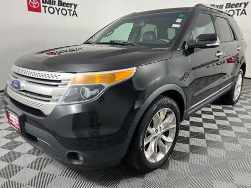 Tuxedo Black Metallic 2015 Ford Explorer XLT