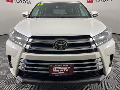 Blizzard Pearl 2018 Toyota Highlander Limited