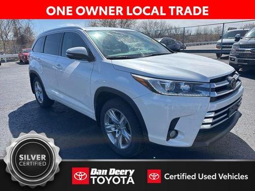 Blizzard Pearl 2018 Toyota Highlander Limited