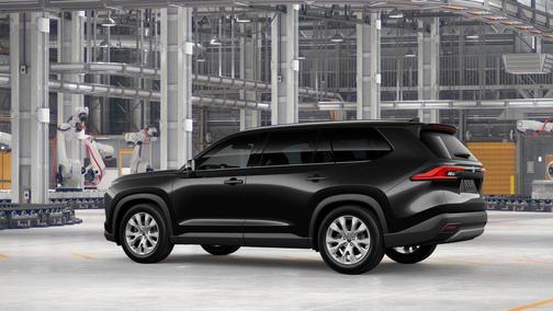 Midnight Black Metallic 2026 Toyota Grand Highlander Limited