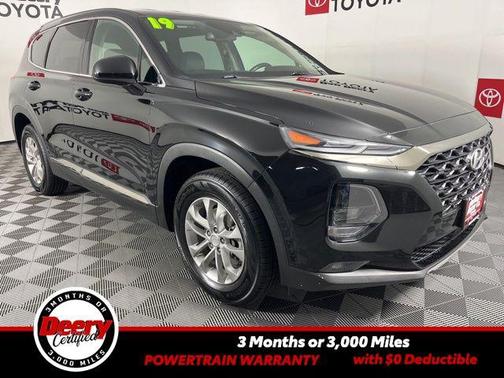 Twilight Black 2019 Hyundai SANTA FE SEL 2.4