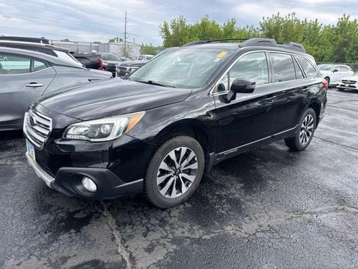 Crystal Black Silica 2017 Subaru Outback 2.5i Limited