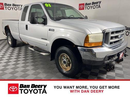 Silver Clearcoat Metallic 2001 Ford F-250 XLT