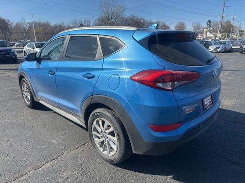 Caribbean Blue 2018 Hyundai TUCSON SEL