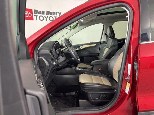 Rapid Red Metallic Tinted Clearcoat 2021 Ford Escape Titanium