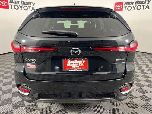 Jet Black Mica 2025 Mazda CX-70 PHEV Premium Plus Package