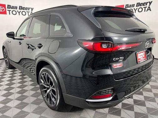Jet Black Mica 2025 Mazda CX-70 PHEV Premium Plus Package