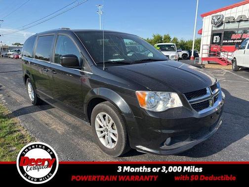 Black Onyx Crystal Pearlcoat 2019 Dodge Grand Caravan SXT