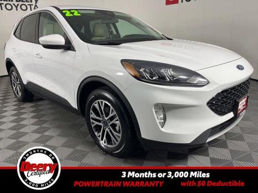 Oxford White 2022 Ford Escape SEL