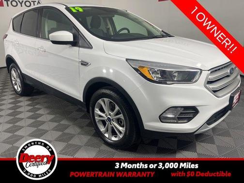 Oxford White 2019 Ford Escape SE