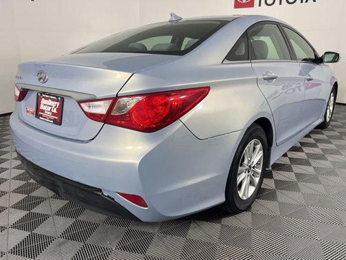 Iridescent Silver Blue Pearl 2014 Hyundai SONATA GLS