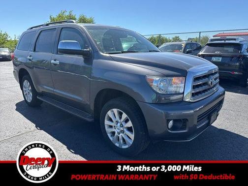 Magnetic Gray Metallic 2014 Toyota Sequoia Platinum