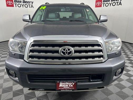 Magnetic Gray Metallic 2014 Toyota Sequoia Platinum