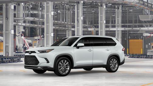 Wind Chill Pearl 2026 Toyota Grand Highlander Platinum