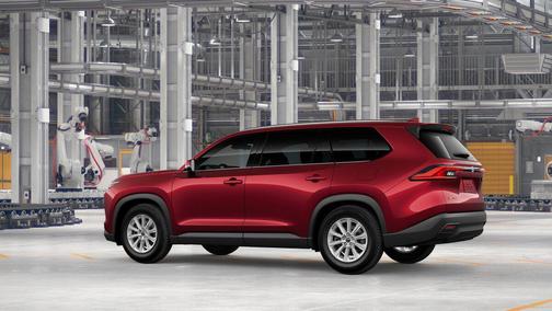 Ruby Flare Pearl 2026 Toyota Grand Highlander Hybrid XLE