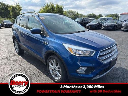 Lightning Blue Metallic 2018 Ford Escape SE