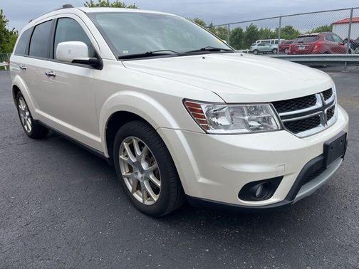 Pearl White Tri-Coat 2013 Dodge Journey Crew