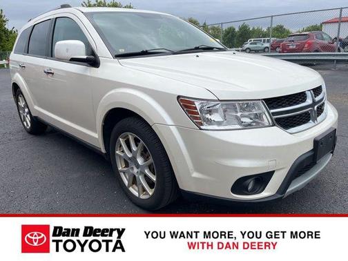 Pearl White Tri-Coat 2013 Dodge Journey Crew