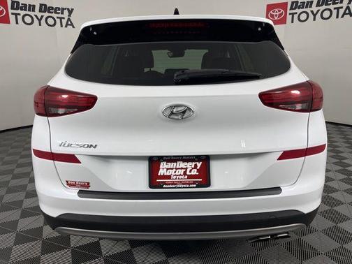 White Cream 2021 Hyundai TUCSON Ultimate