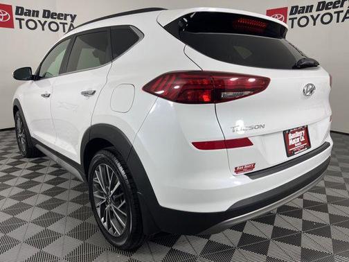White Cream 2021 Hyundai TUCSON Ultimate