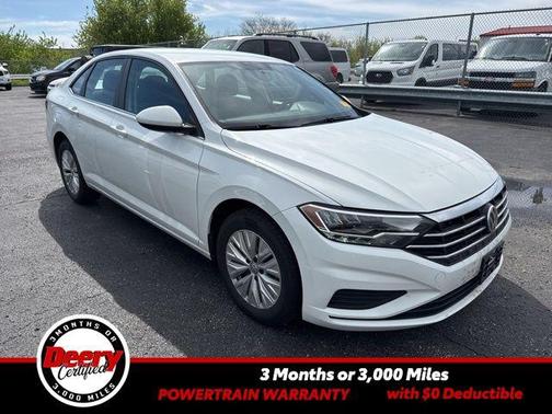 White 2019 Volkswagen Jetta 1.4T S