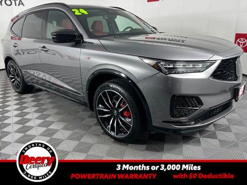 Liquid Carbon Metallic 2024 Acura MDX Type S Advance Package
