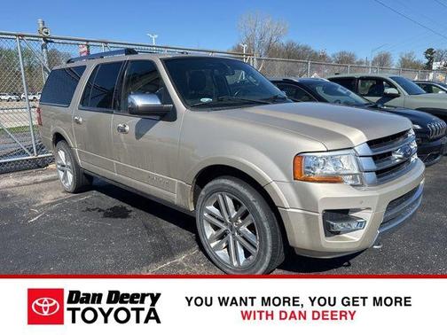 White Gold 2017 Ford Expedition EL Platinum
