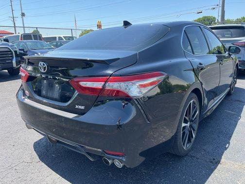 Midnight Black Metallic 2018 Toyota Camry XSE