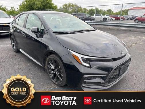 Midnight Black Metallic 2024 Toyota Corolla SE