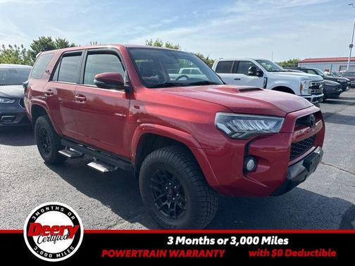Barcelona Red Metallic 2017 Toyota 4Runner TRD Off Road Premium