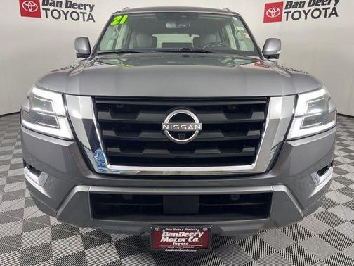 Gun Metallic 2021 Nissan Armada SL 4WD
