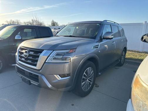 Gun Metallic 2021 Nissan Armada SL 4WD