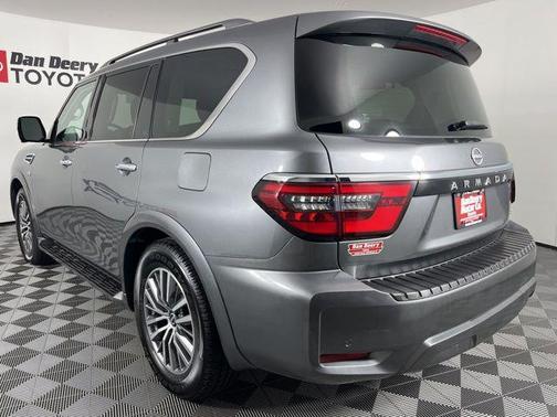 Gun Metallic 2021 Nissan Armada SL 4WD