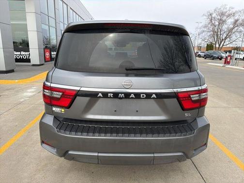 Gun Metallic 2021 Nissan Armada SL 4WD