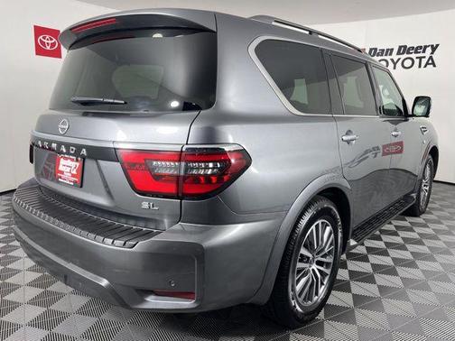 Gun Metallic 2021 Nissan Armada SL 4WD