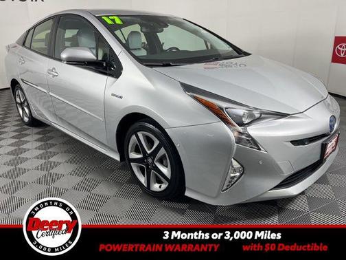 Classic Silver Metallic 2017 Toyota Prius Four Touring