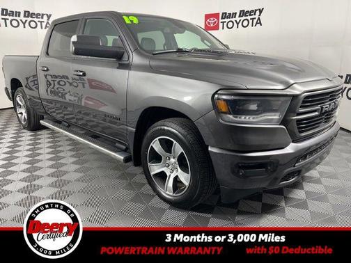 Granite Crystal Metallic Clearcoat 2019 RAM 1500 Sport
