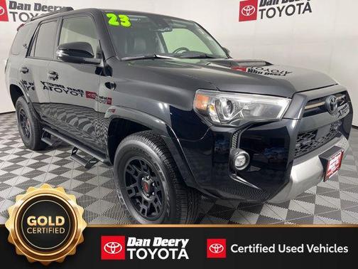 Midnight Black Metallic 2023 Toyota 4Runner TRD Off Road Premium