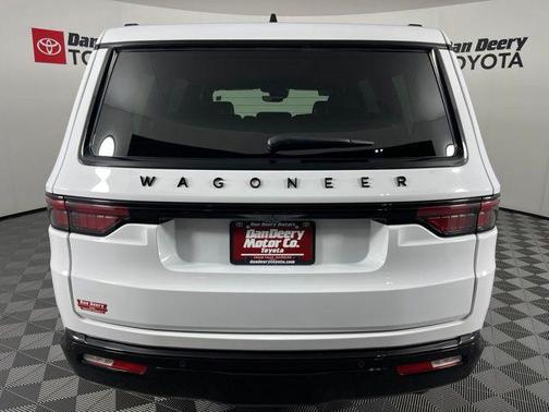 Bright White Clearcoat 2024 Jeep Wagoneer Series II Carbide 4x4