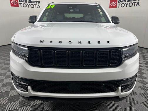 Bright White Clearcoat 2024 Jeep Wagoneer Series II Carbide 4x4