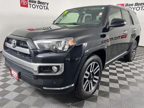 Midnight Black Metallic 2019 Toyota 4Runner Limited