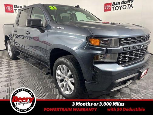 Shadow Gray Metallic 2021 Chevrolet Silverado 1500 Custom