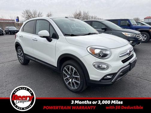 Bianco Gelato (White Clear Coat) 2016 FIAT 500X Trekking Plus