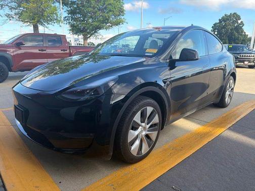 Solid Black 2024 Tesla Model Y Long Range Dual Motor All-Wheel Drive