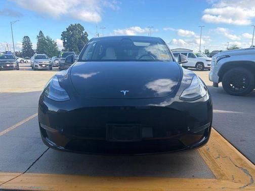 Solid Black 2024 Tesla Model Y Long Range Dual Motor All-Wheel Drive