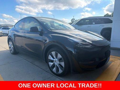 Solid Black 2024 Tesla Model Y Long Range Dual Motor All-Wheel Drive