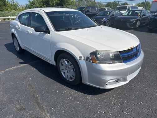Stone White Clearcoat 2011 Dodge Avenger Express