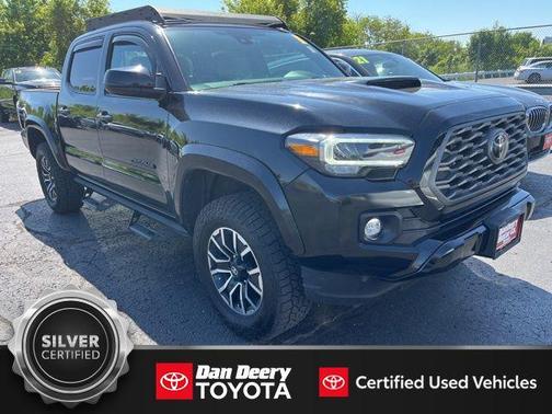 Midnight Black Metallic 2021 Toyota Tacoma TRD Sport