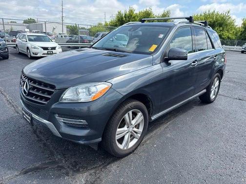 Steel Gray Metallic 2015 Mercedes-Benz M-Class 4MATIC