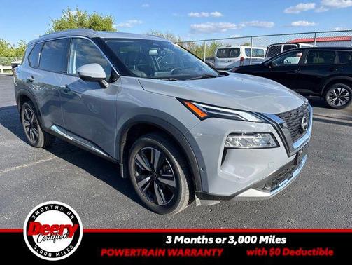 Boulder Gray Pearl 2023 Nissan Rogue Platinum
